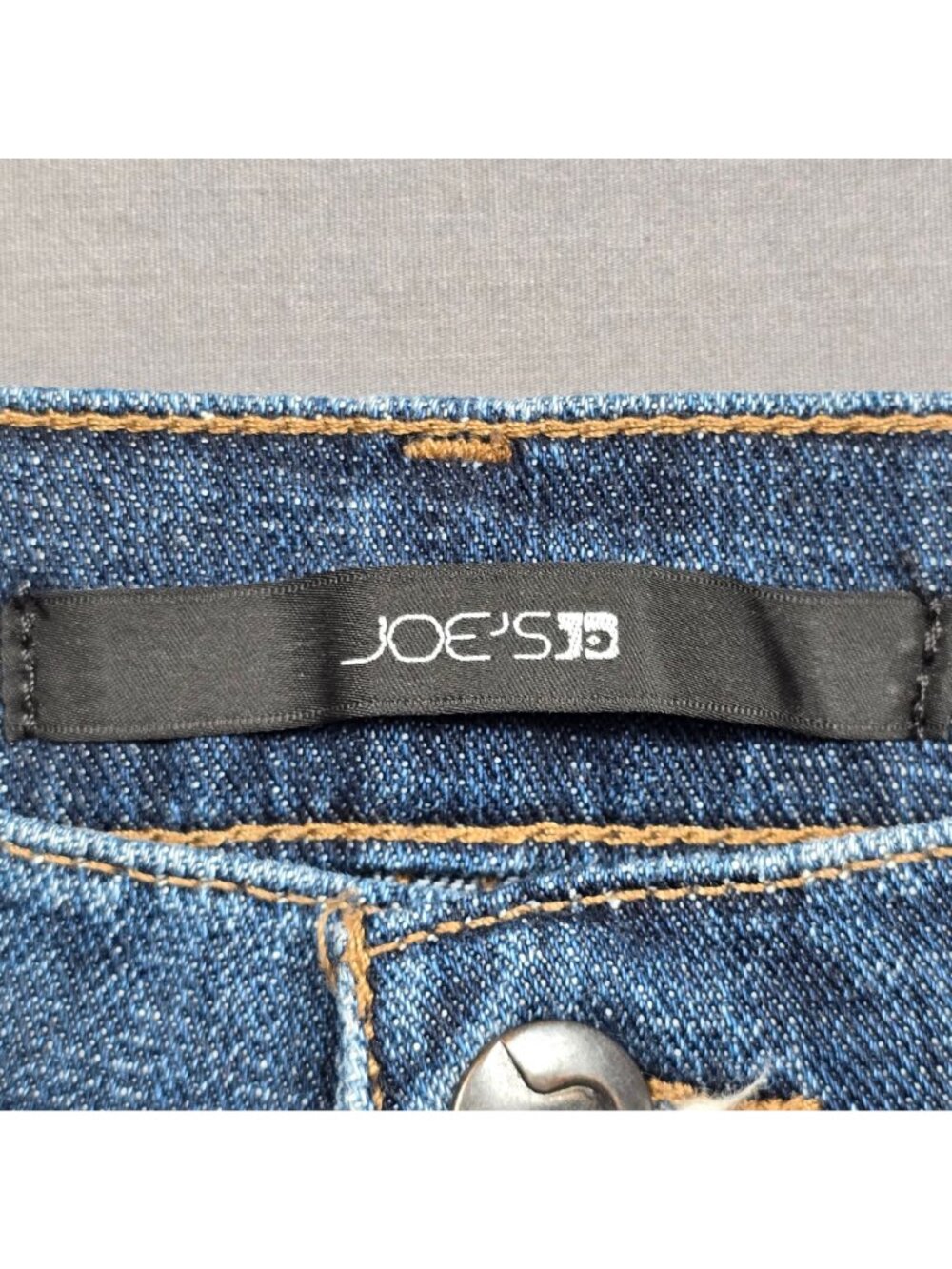 Joes Womens Denim Distressed Shorts W27 Blue Casual 5-Pocket Raw Hem Stretch - Picture 2 of 4
